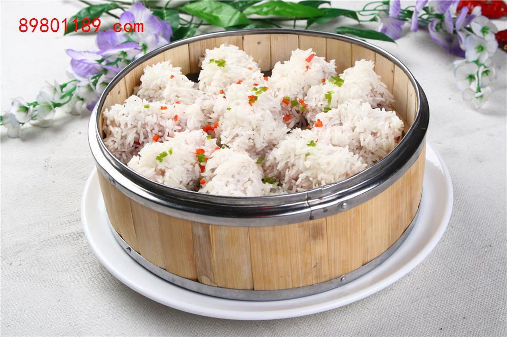 圆笼糯米糕
